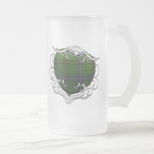 Henderson Tartan Heart Matglas Bierpul (Rechts)