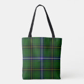 Henderson Tartan met Achternaam Tote Bag (Achterkant)
