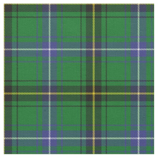 Henderson Tartan Print Stof (Close Up)