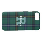 Henderson Tartan Pset Monogrammed iPhone 7/8 Hoesj Case-Mate iPhone Case (Achterkant (Horizontaal))