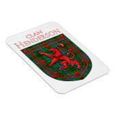 Henderson Tartan Scottish Play Lion Rampant Magneet (Rechterzijde)