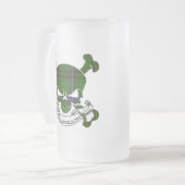 Henderson Tartan Skull Matglas Bierpul (Voorkant links)