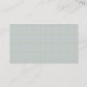 Henderson Tartan Visitekaartje (Achterkant)
