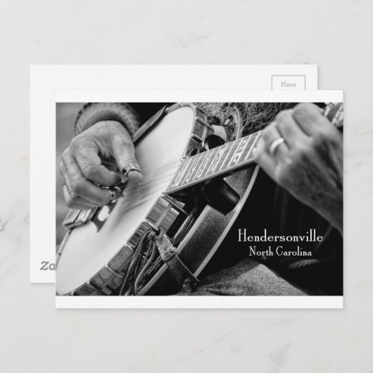 Hendersonville, NC Briefkaart (Voorkant / Achterkant)