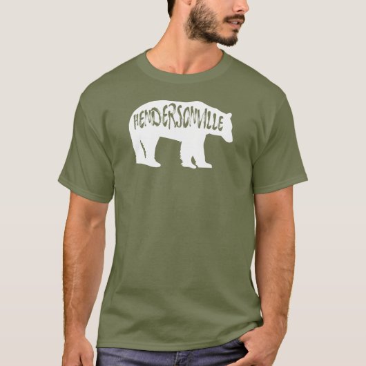 Hendersonville North Carolina Beer T-shirt (Voorkant)