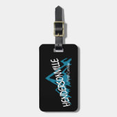 Hendersonville North Carolina Bergen Bagagelabel (Voorkant verticaal)