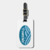 Hendersonville North Carolina Buiten Bagagelabel (Voorkant verticaal)