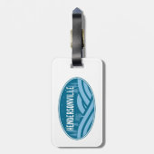 Hendersonville North Carolina Buiten Bagagelabel (Achterkant verticaal)