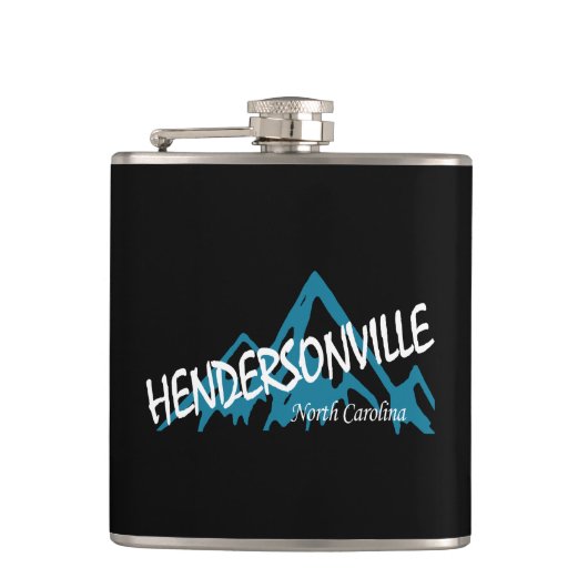 Hendersonville North Carolina Mountains Heupfles (Voorkant)