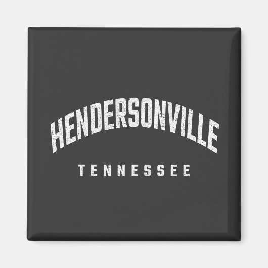 Hendersonville Tennessee TN Magneet (Voorkant)