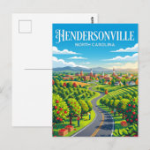 Hendersonville VS Briefkaart (Voorkant / Achterkant)