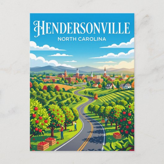 Hendersonville VS Briefkaart (Voorkant)