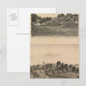 Hendren residences briefkaart (Voorkant / Achterkant)