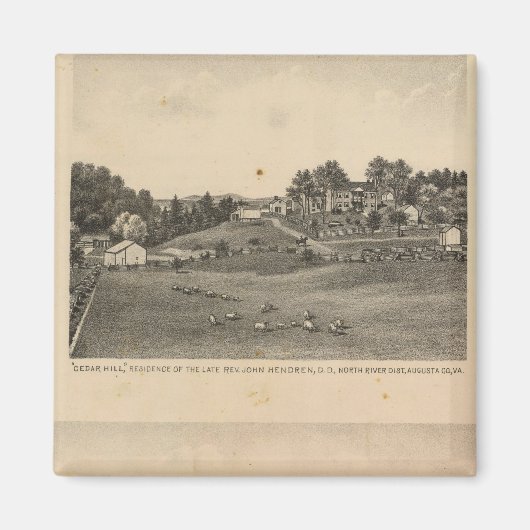 Hendren residences magneet (Voorkant)