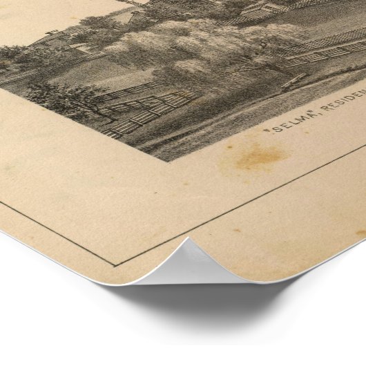 Hendren residences poster (Hoek)