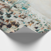 Hendrick Avercamp Winter Landschap met Ice Skater Cadeaupapier (Hoek)