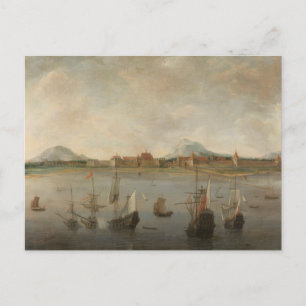 Hendrick Dubbels - Uitzicht Batavia Briefkaart
