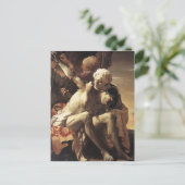 Hendrick Terbrugghen-St. Sebastian Tended by Irene Briefkaart (Staand voorkant)