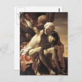 Hendrick Terbrugghen-St. Sebastian Tended by Irene Briefkaart (Voorkant / Achterkant)