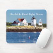 Hendricks Head Light, Maine Mousepad Muismat (Met muis)