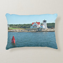 Hendricks Head Lighthouse, Maine Accent Pillow Accent Kussen