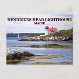 Hendricks Head Lighthouse, Maine Briefkaart