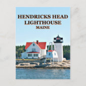 Hendricks Head Lighthouse, Maine Briefkaart (Voorkant)