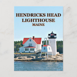 Hendricks Head Lighthouse, Maine Briefkaart