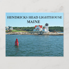 Hendricks Head Lighthouse, Maine Briefkaart