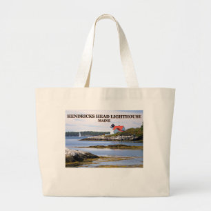 Hendricks Head Lighthouse, Maine Canvas tas