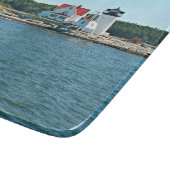Hendricks Head Lighthouse, Maine Cutting Board Snijplank (Hoek)