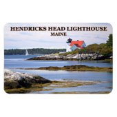 Hendricks Head Lighthouse, Maine Flexi Magnet Magneet (Horizontaal)