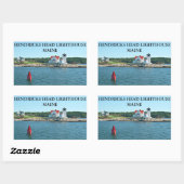 Hendricks Head Lighthouse, Maine Stickers (Vel)