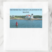 Hendricks Head Lighthouse, Maine Stickers (Tas)