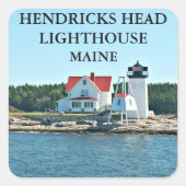 Hendricks Head Lighthouse, Maine Stickers (Voorkant)