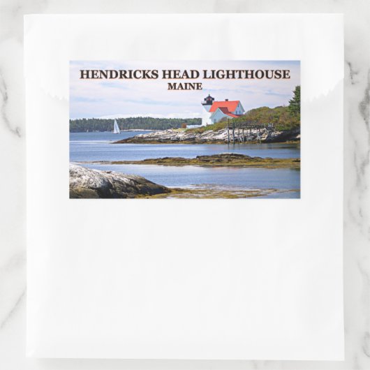 Hendricks Head Lighthouse, Maine Stickers (Tas)