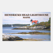 Hendricks Head Lighthouse, Maine Stickers (Voorkant)