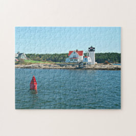 Hendricks Head Lighthouse, Southport Island Maine Legpuzzel