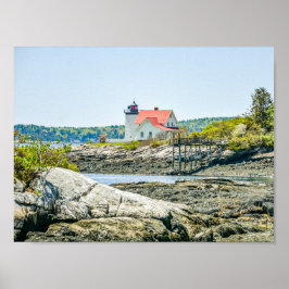 Hendricks Head Maine Lighthouse Poster
