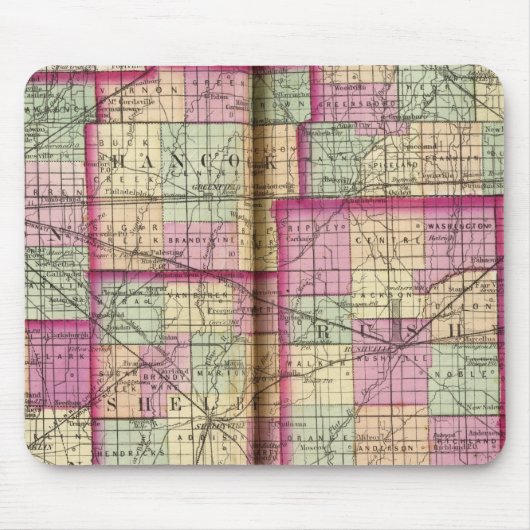 Hendrickson County en Marion County Muismat (Voorkant)