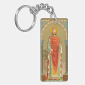 Hendrik II, keizer (BBS 10) Rechthoekig Sleutelhanger (Voorkant Links)