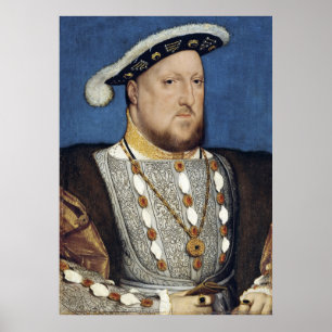 Hendrik VIII van Engeland - Hans Holbien de Jonger Poster