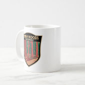 Hendy Bossen State Park California Badge Koffiemok (Voorkant links)