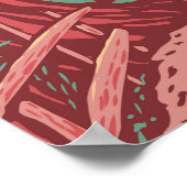 Hendy Bossen State Park California Badge Poster (Hoek)