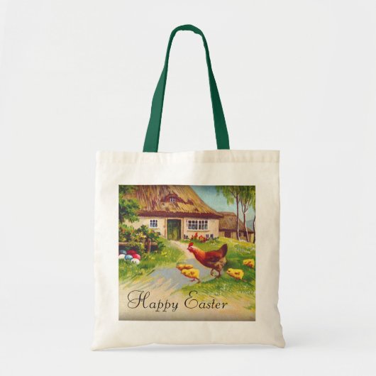 Henen, kippen en paaseieren tote bag (Voorkant)