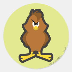 Henery Hawk 2 Ronde Sticker