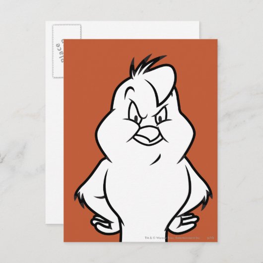 Henery Hawk Briefkaart (Voorkant / Achterkant)