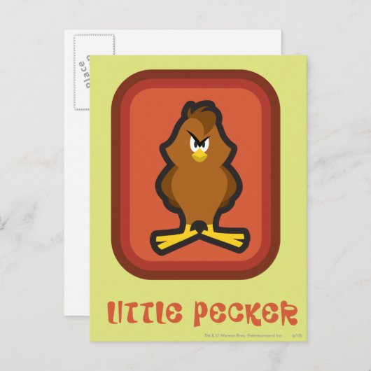 Henery Hawk Little Pecker Briefkaart (Voorkant / Achterkant)