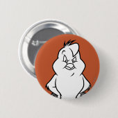 Henery Hawk Ronde Button 5,7 Cm (Voorkant /achterkant)