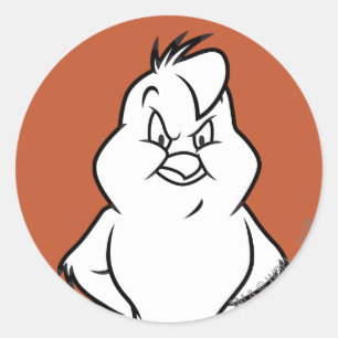 Henery Hawk Ronde Sticker